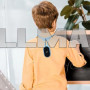 Умный корректор осанки с вибрацией Posture training device USB Черный